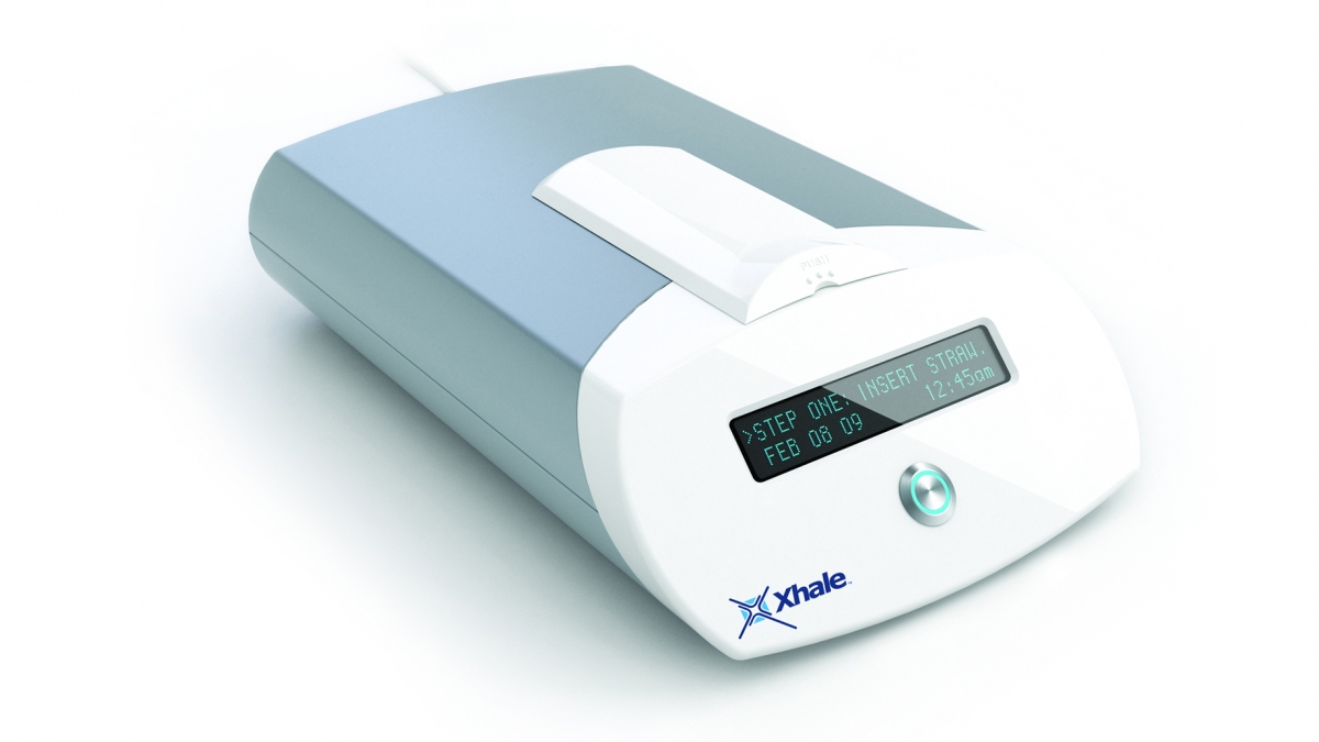 Xhale Breath Monitor ROBRADY design